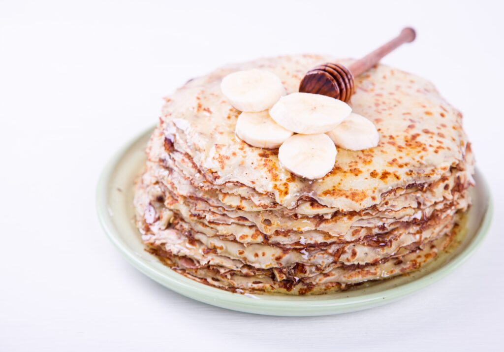 crepe cake matcha