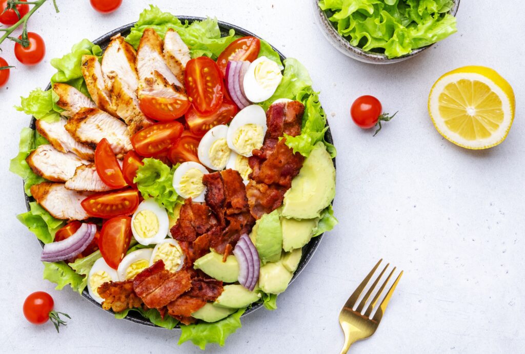 Calories in a Cobb Salad with Bacon 2