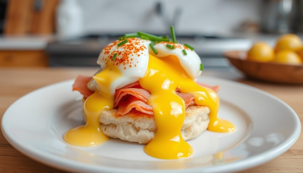 Perfect Eggs Benedict Yolk