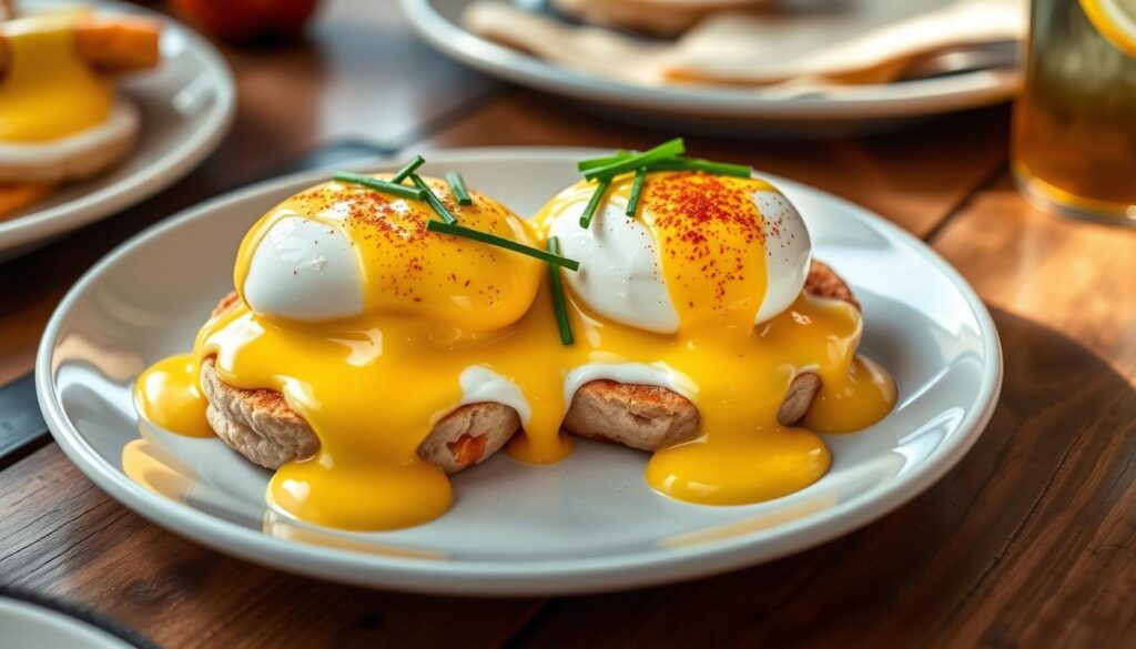 Perfect Eggs Benedict Yolk