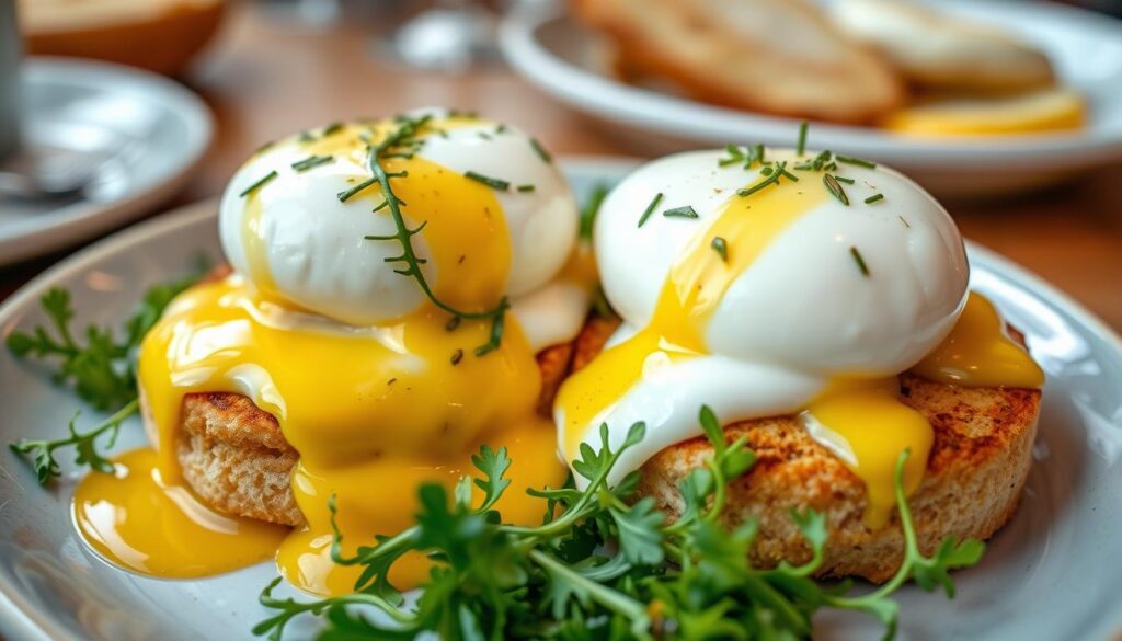 Perfect Eggs Benedict Yolk