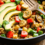 Avocado Veggie Skillet