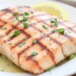 Grilled Lemon Garlic Salmon