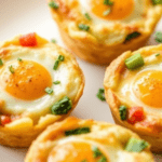 Baked Egg and Vegetable Breakfast Cups