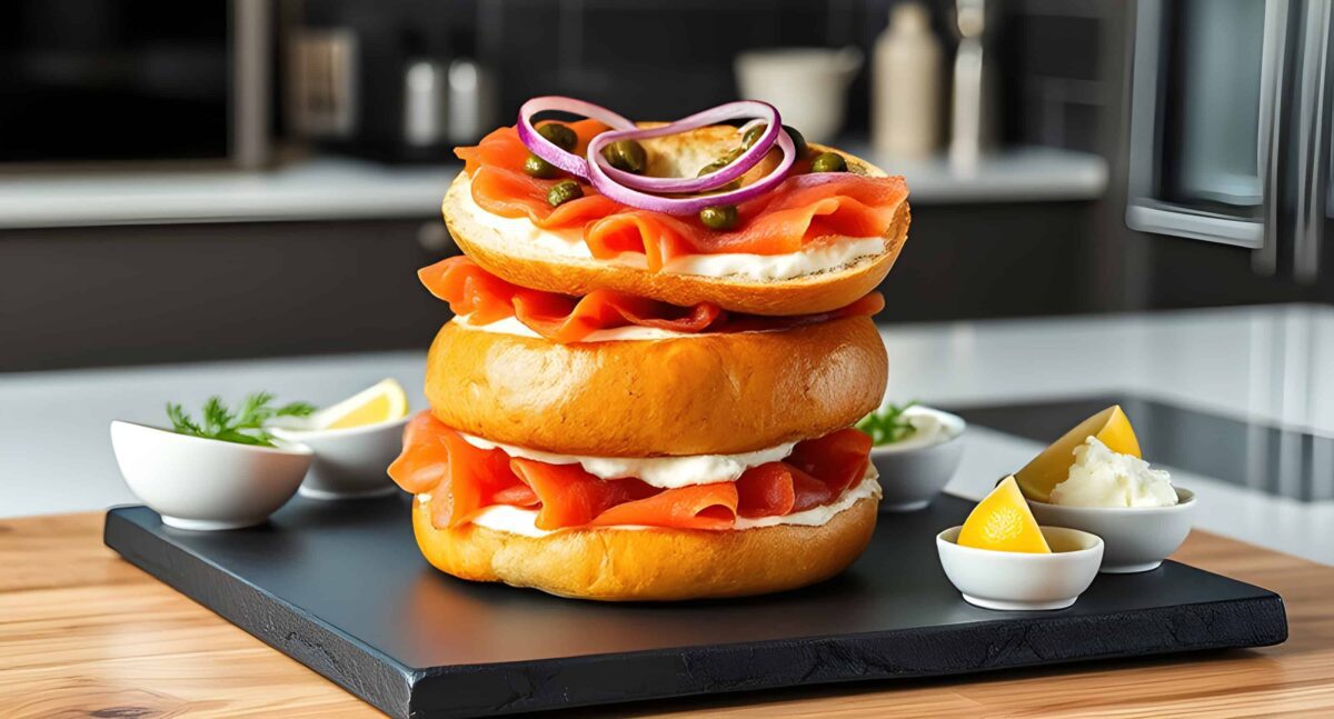 Bagels with Cream Cheese